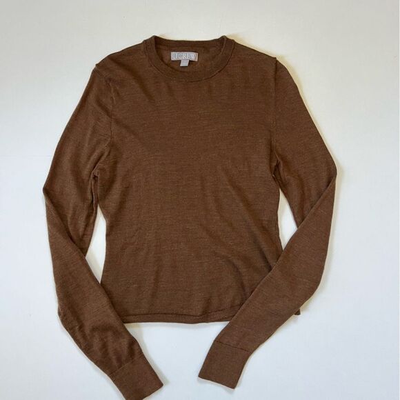 J. Crew Brown Crew Neck Sweater - Picture 9 of 11